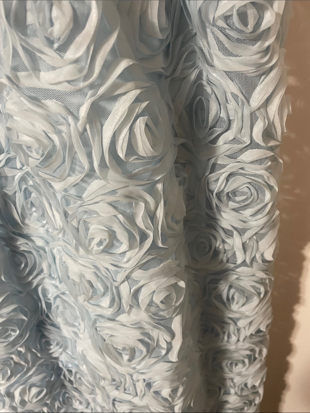 Nwt’s Le Chateau Strapless Light Blue Gown Size Medium - Picture 4 of 10
